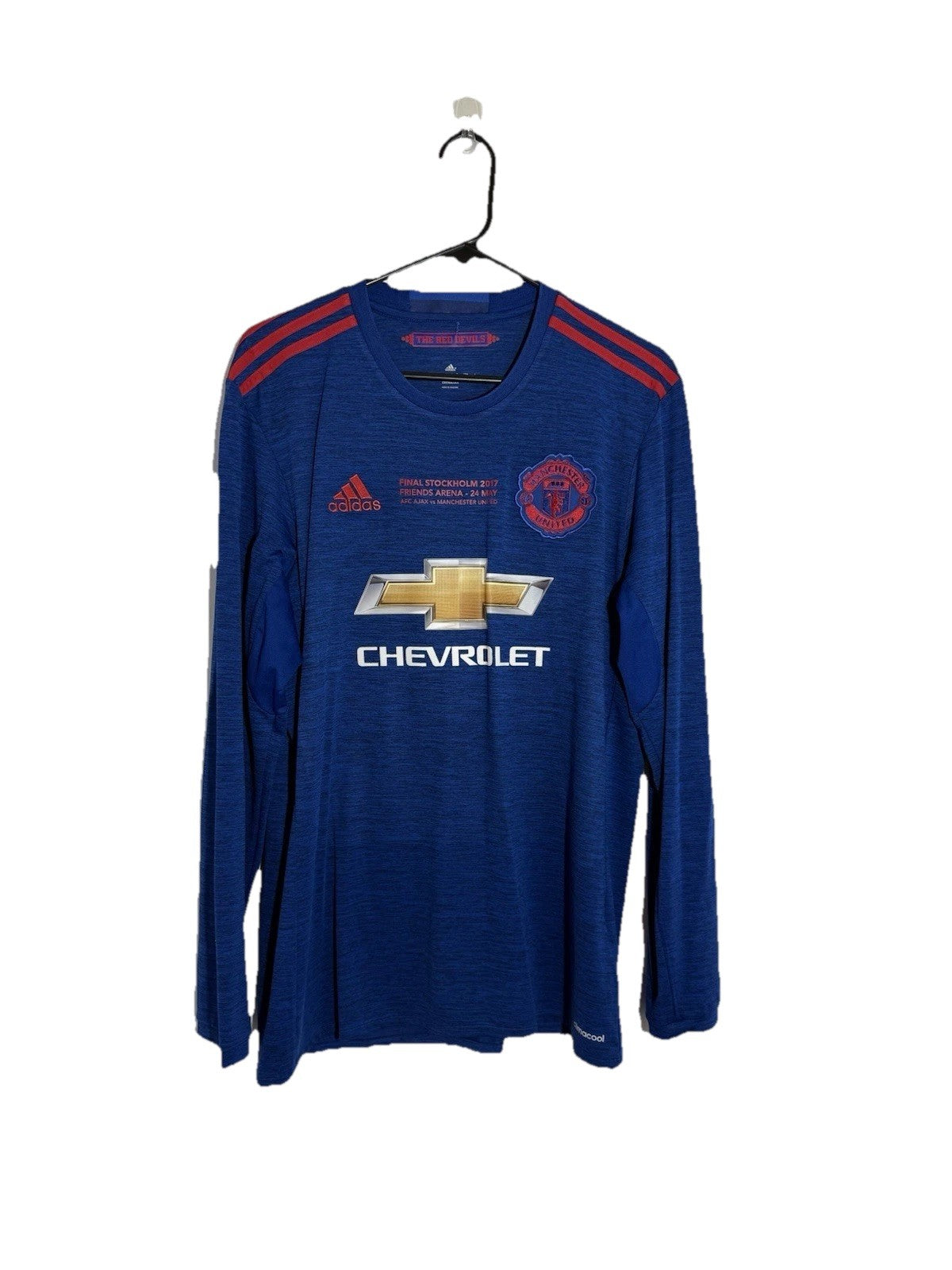 Man United 2016/17 Large Away Europa League Shirt Excellent Condition AI6703