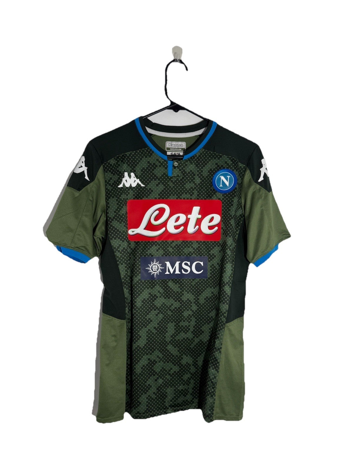 Napoli Koulibaly #26 2019/20 Kappa Medium Away Shirt BNWT 304NWA0