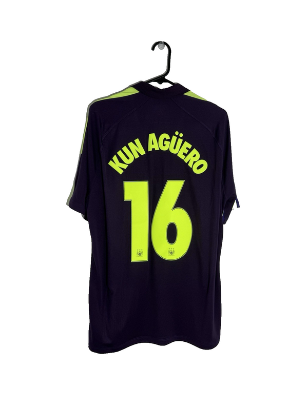 Manchester City Kun Aguero #16 2014/15 XL 3rd Excellent Condition 631208-547