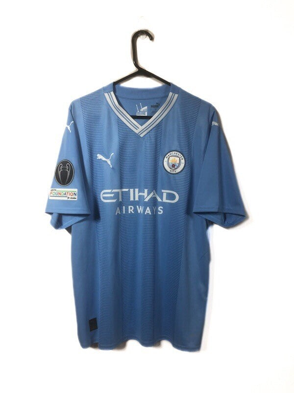 Manchester City Grealish #10 2023/24 XL Home Shirt Excellent Condition 770438-01