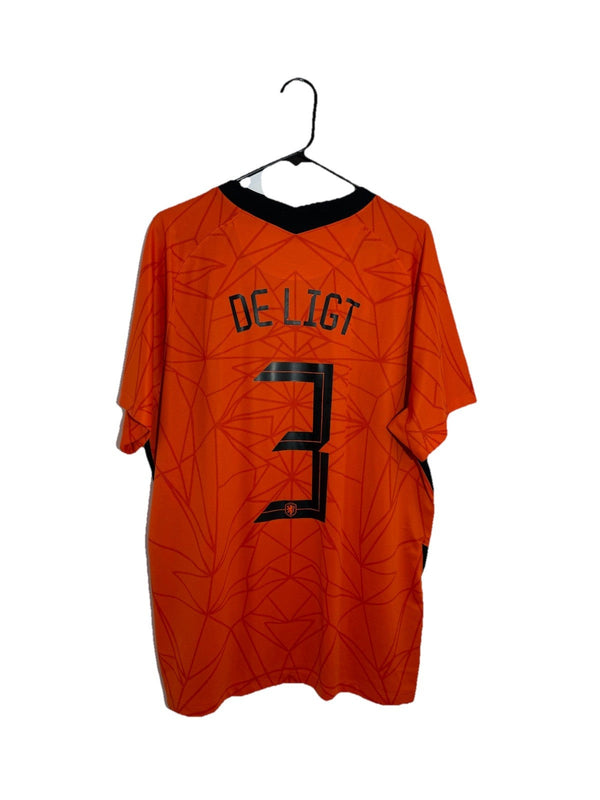 Netherlands De Ligt #3 2020 XL Home Shirt Nike Excellent Condition CD0712-819