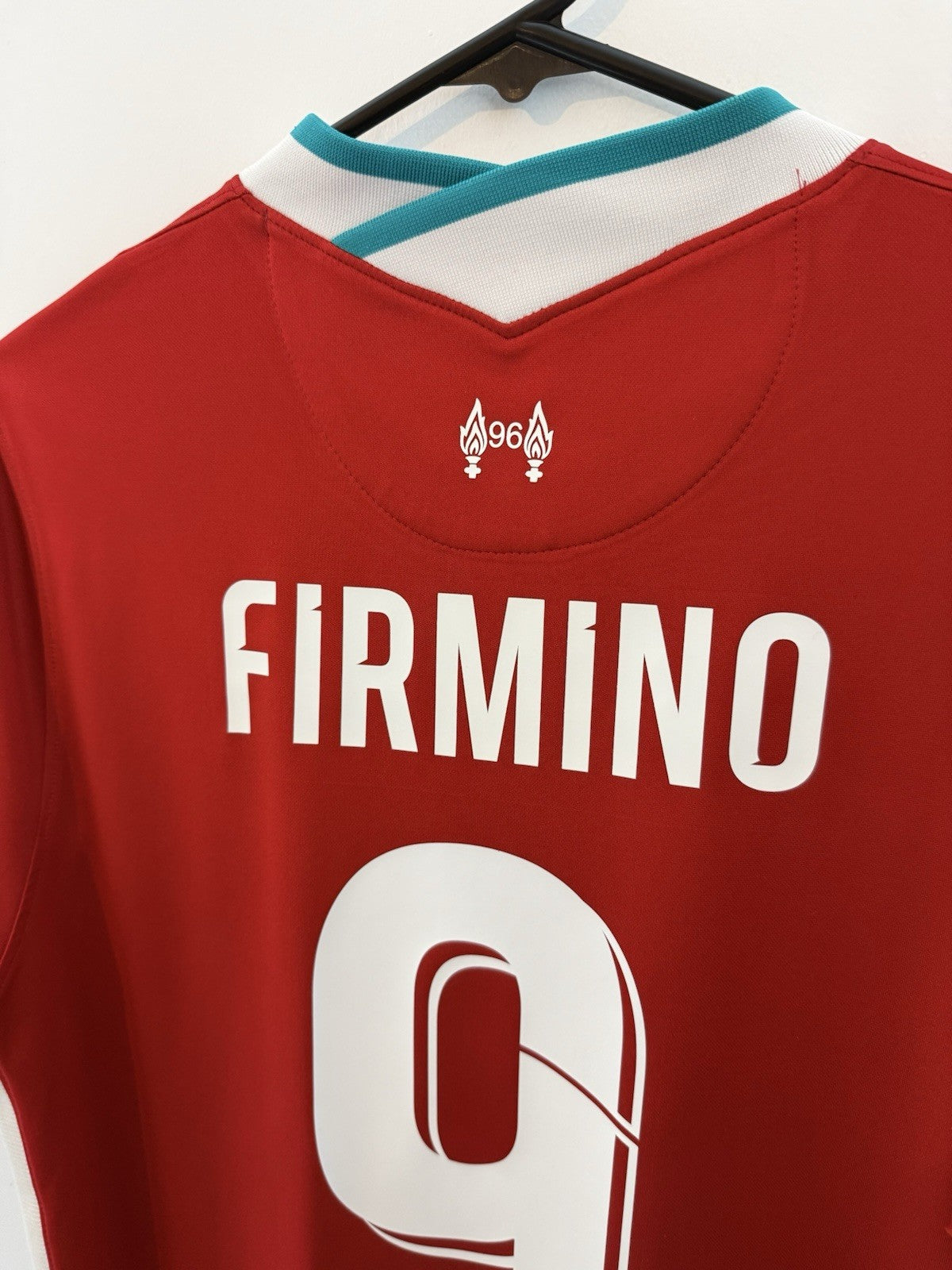 Liverpool Firmino #9 2020/21 Medium Home Shirt Excellent Condition CZ2636-687