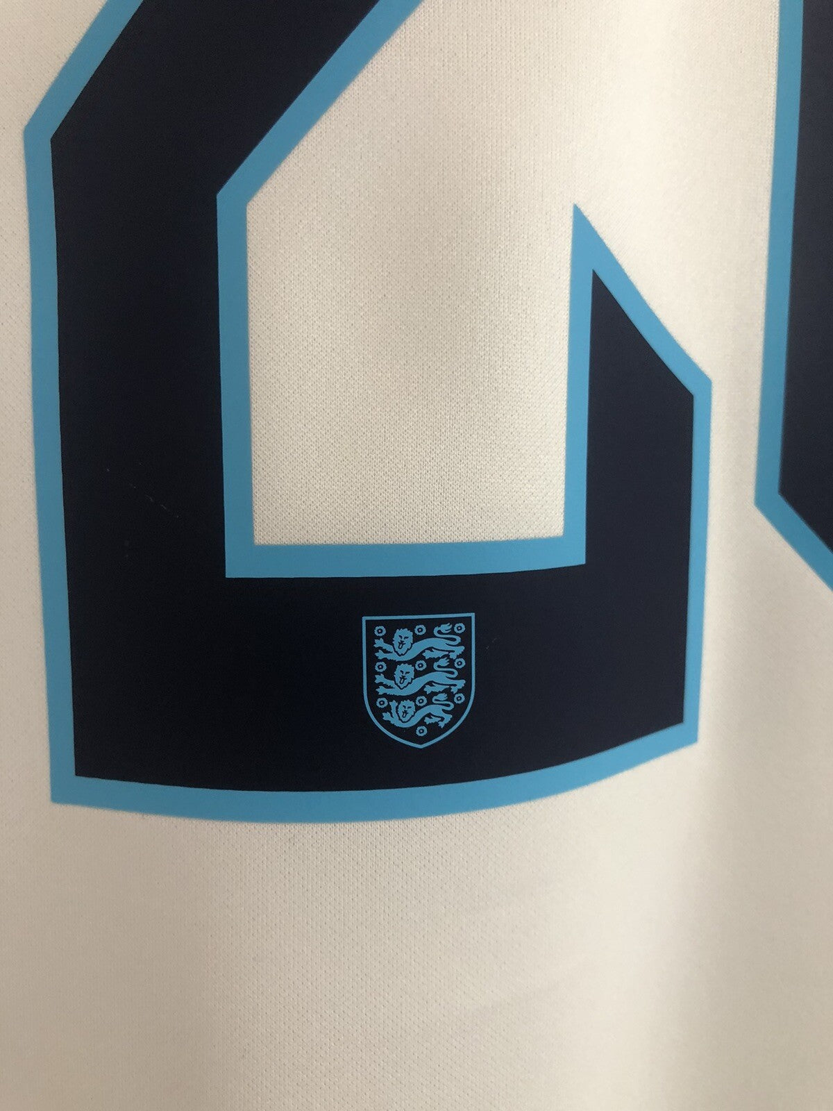 England Foden #20 2022 Medium Home Shirt Excellent Condition DN0687-100