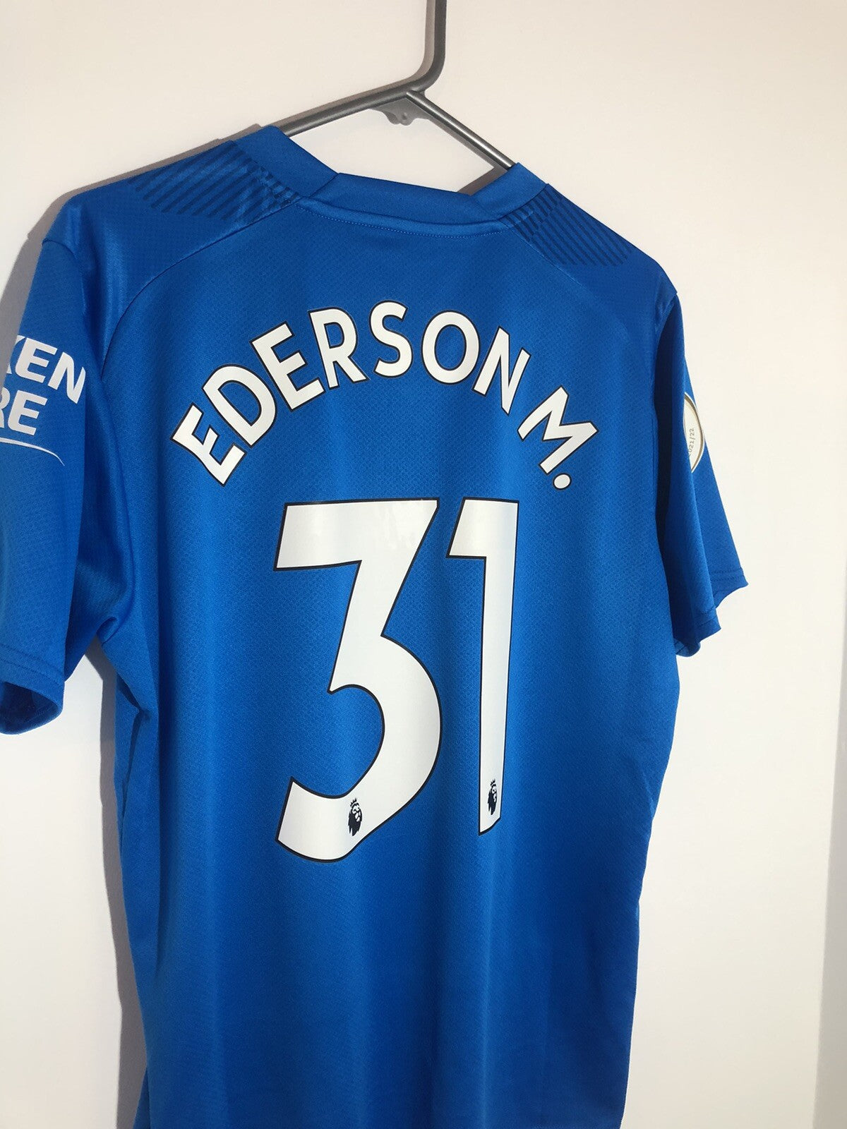 Man City Ederson M #31 2022/23 Medium Away GK Excellent Condition 765745-98