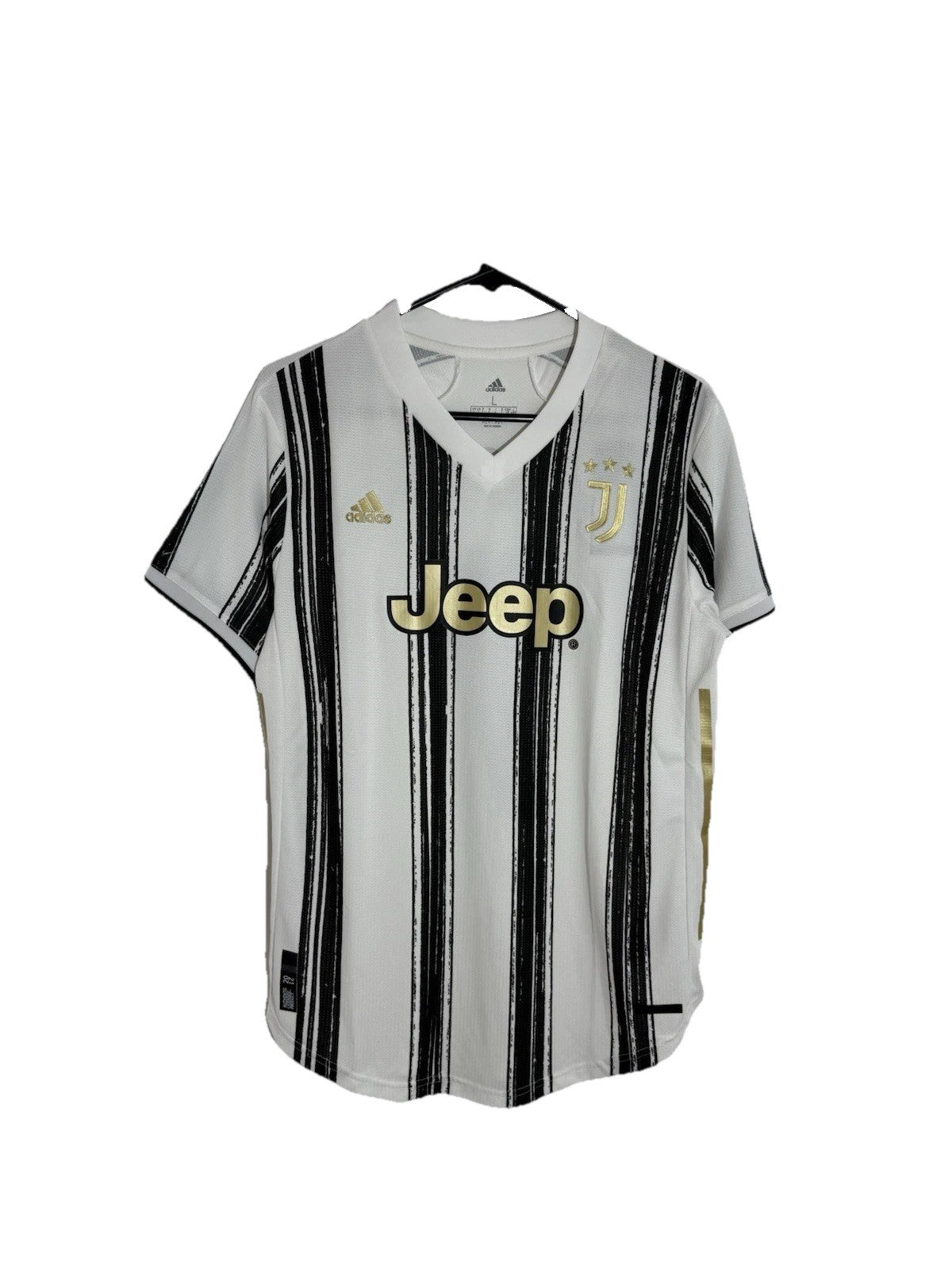 Juventus Ronaldo #7 2020/21 Womens Large Home Authentic Shirt BNWT GC9086