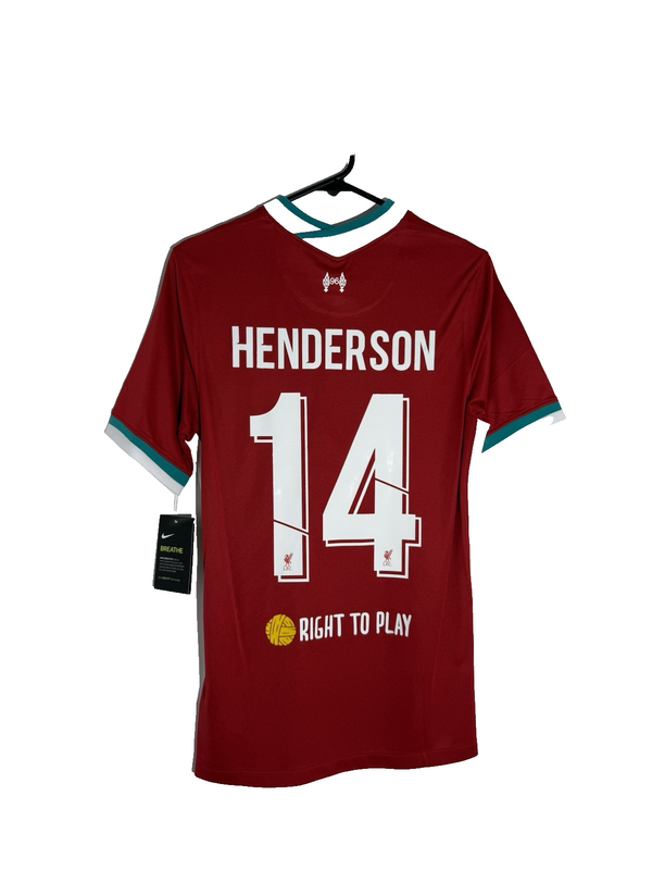 Liverpool Henderson #14 2020/21 Small Home Shirt Nike BNWT CZ2636-687