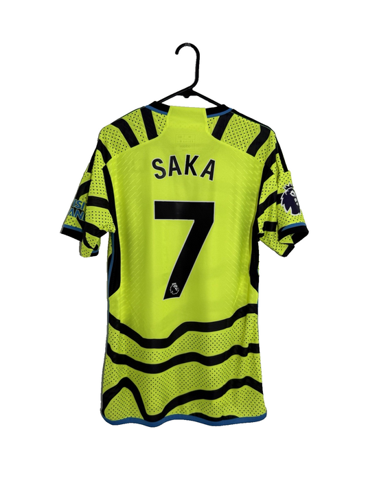 Arsenal Saka #7 2023/24 Medium Authentic Away Shirt Adidas BNWT HR6926