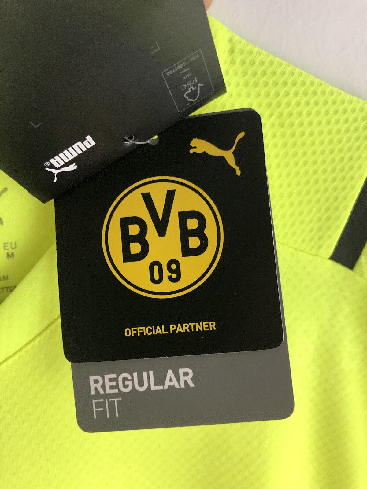 Borussia Dortmund 2021/22 Medium 3rd Shirt Puma BNWT 759068-03