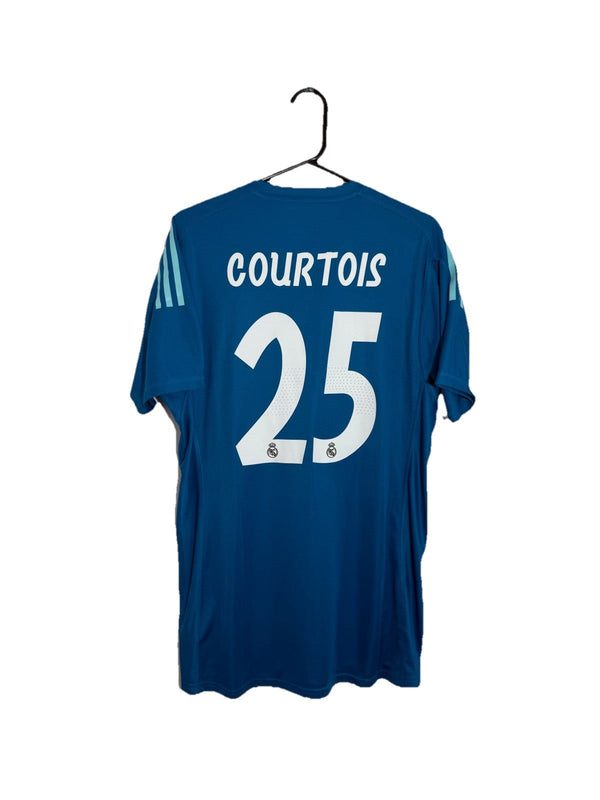 Real Madrid Courtois #25 2018/19 Large Away GK Shirt Adidas BNWT CG0577