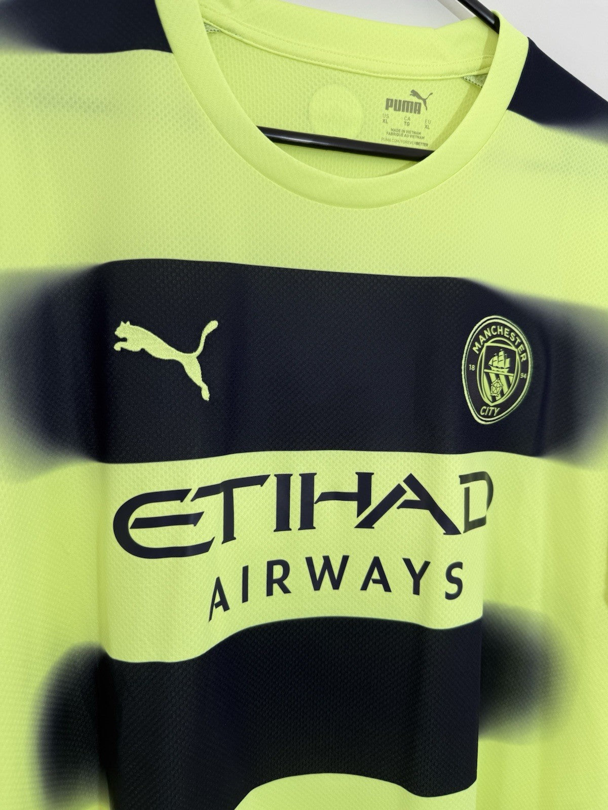 Manchester City Haaland #9 2022/23 XL 3rd Shirt Excellent Condition 765734-03
