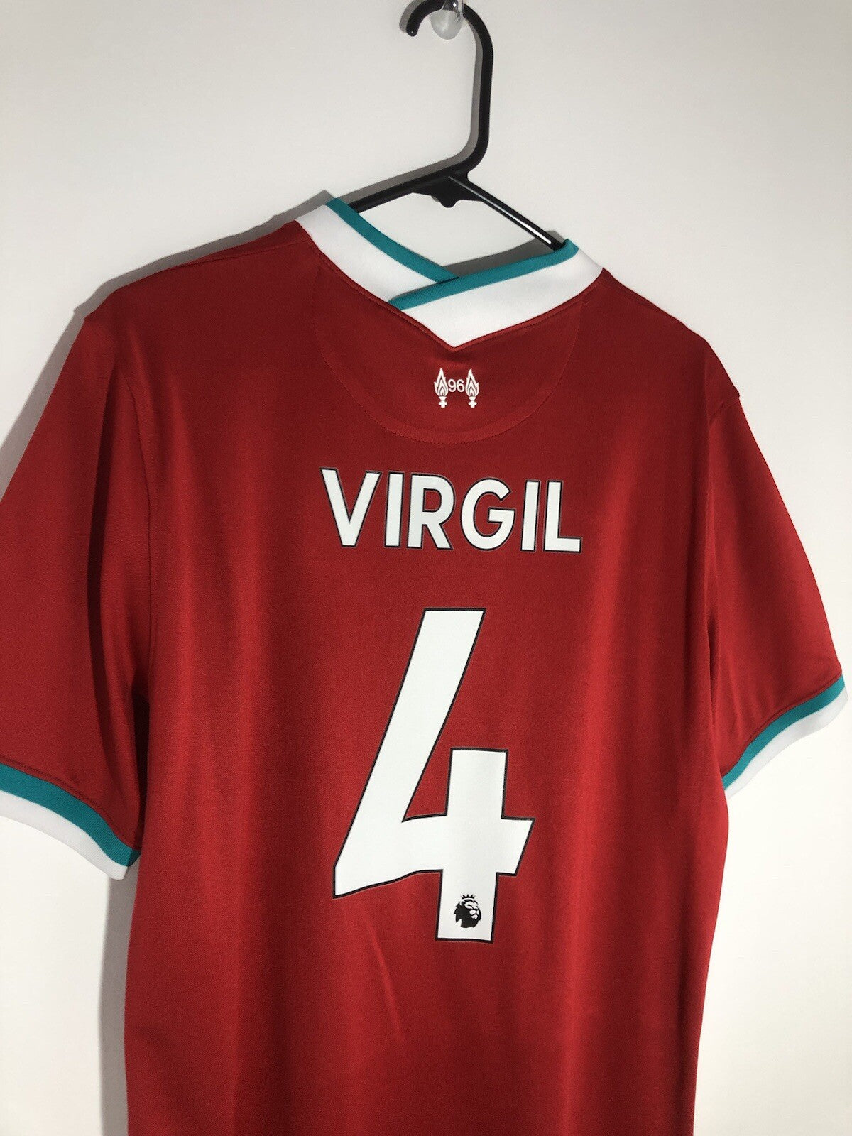 Liverpool Virgil #4 2020/21 Large Home Shirt Nike Excellent Condition CZ2636-687