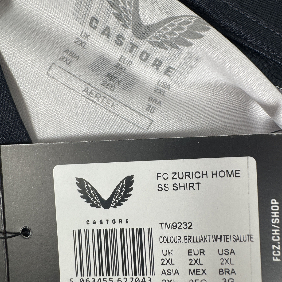 FC Zurich 2024/2025 Home Football Shirt XXL BNWT