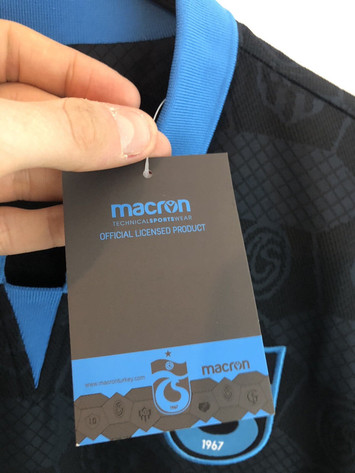 Trabzonspor 2020/21 Large Authentic 3rd Shirt Macron BNWT