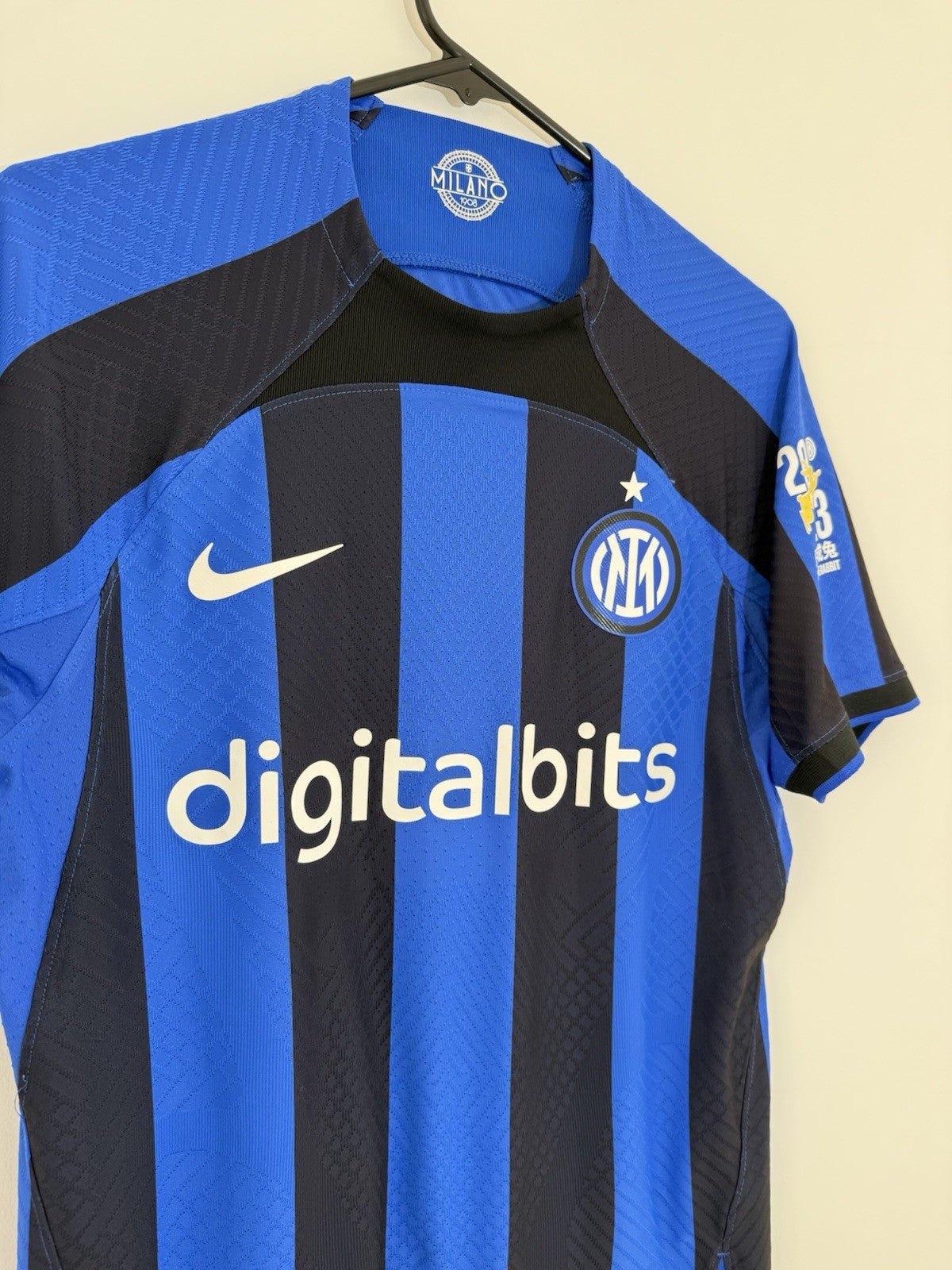 Inter Milan Barella #23 2022/23 Small Vapor Home Excellent Condition DJ7645-409
