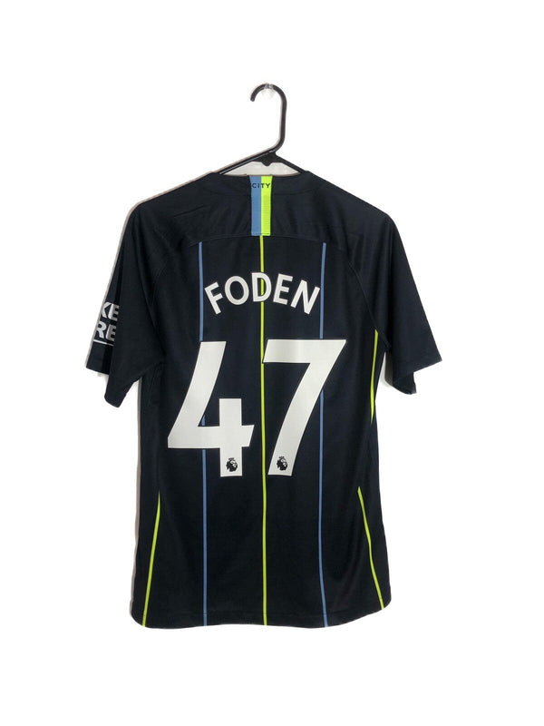 Manchester City Foden #47 2018/19 Small Away Excellent Condition 919002-476