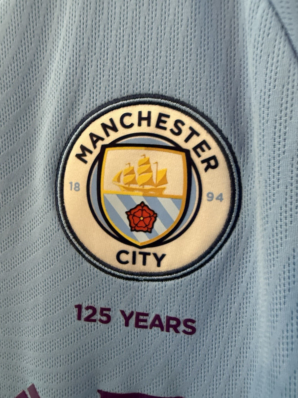 Manchester City Foden #47 2019/20 Small Home Shirt Excellent Condition 755586-01
