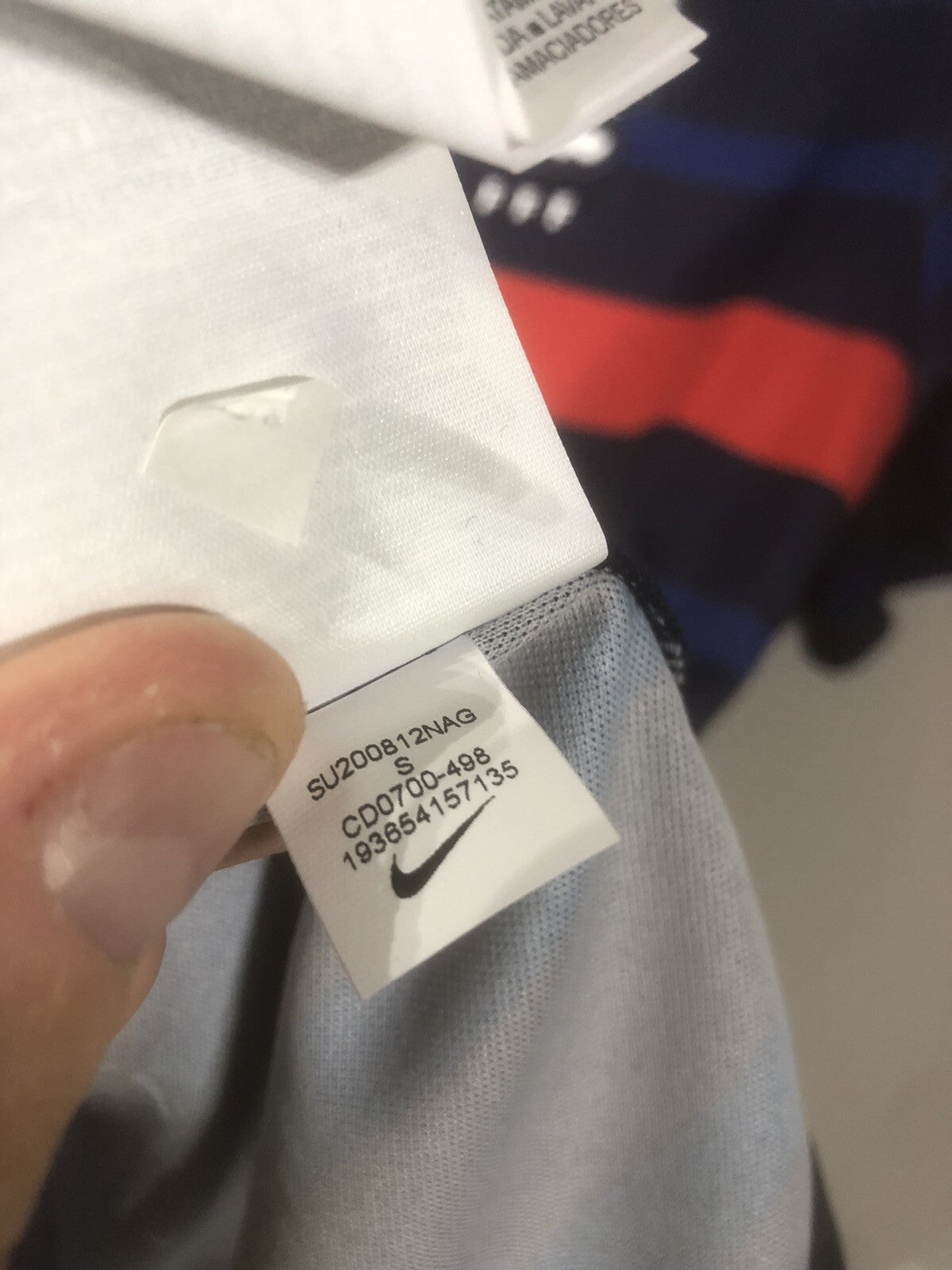 France Pavard #2 2020 Small Home Shirt Nike BNWT CD0700-498