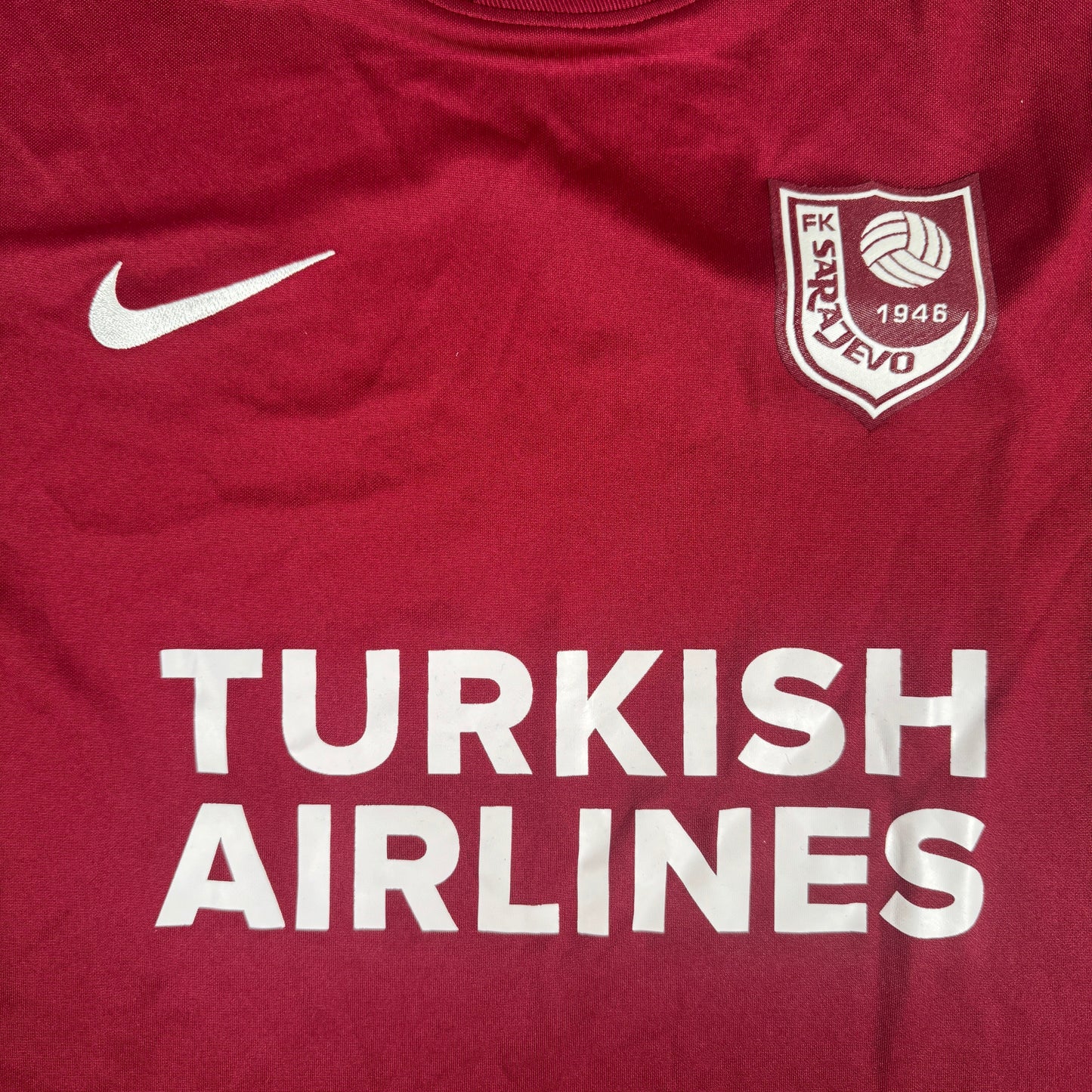 FK Sarajevo 2019/2020 Home Football Shirt Large