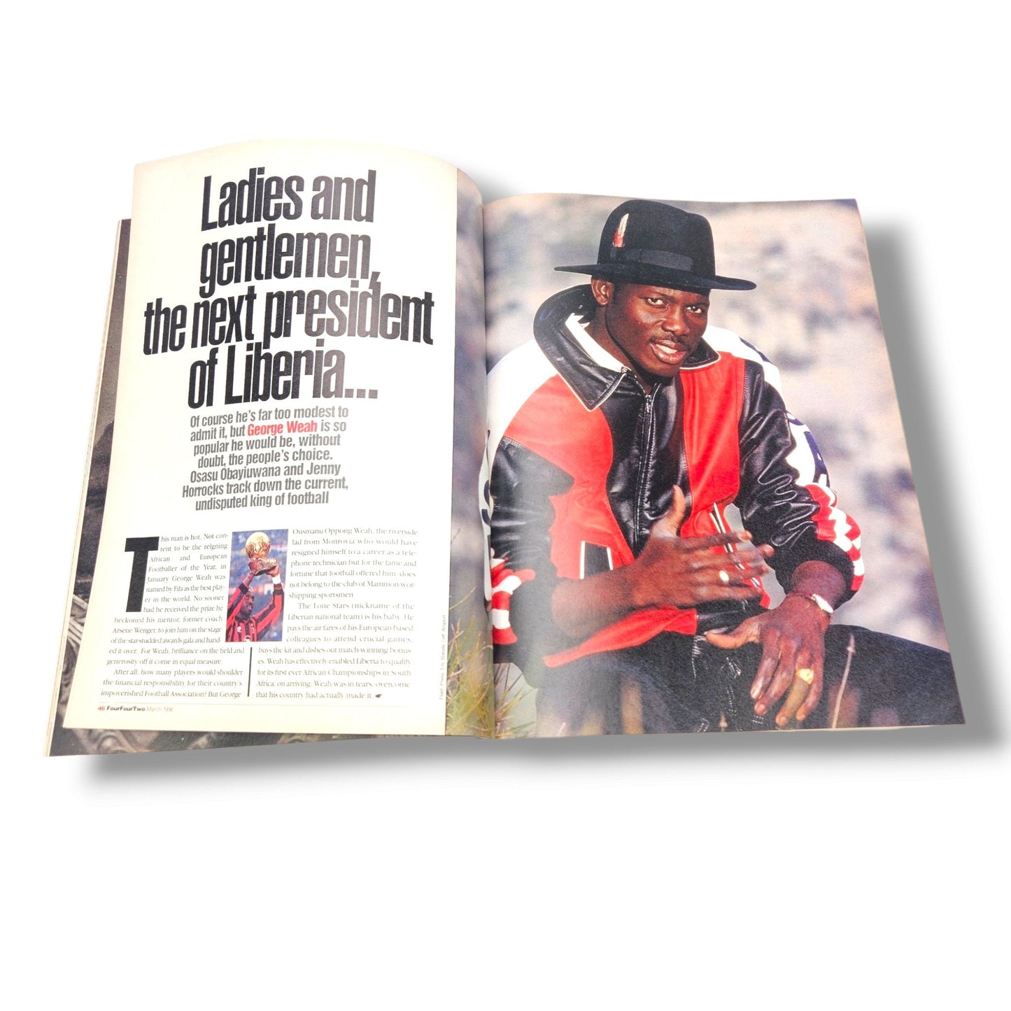 FOUR FOUR TWO MAGAZINE #19 March 1996 - Ron Atkinson