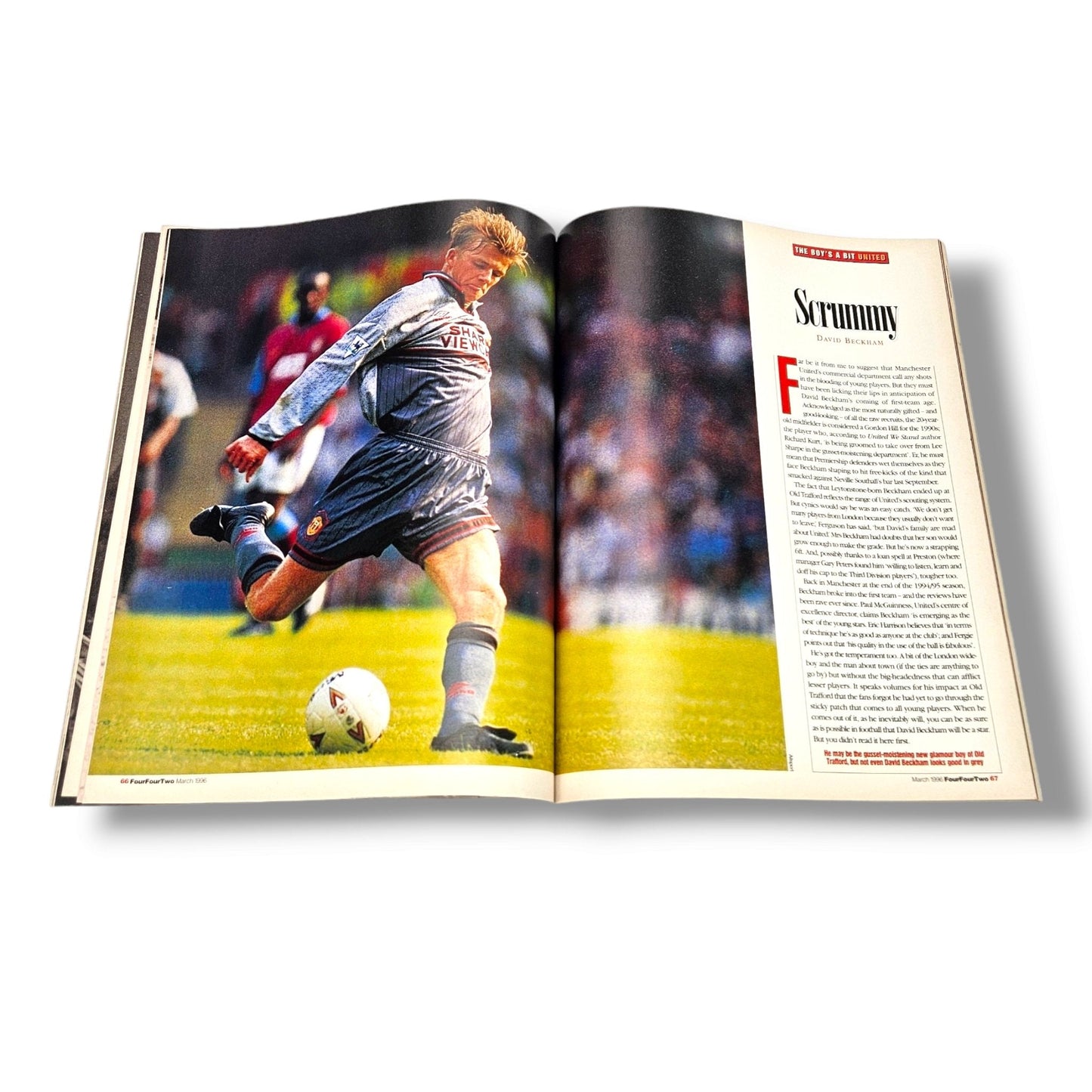 FOUR FOUR TWO MAGAZINE #19 March 1996 - Ron Atkinson