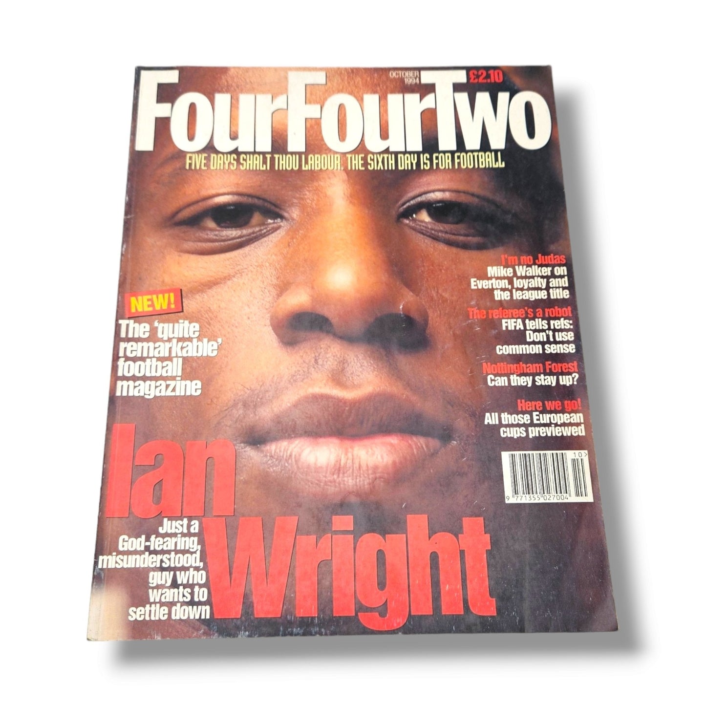 FOUR FOUR TWO MAGAZINE #2 October 1994 - Ian Wright