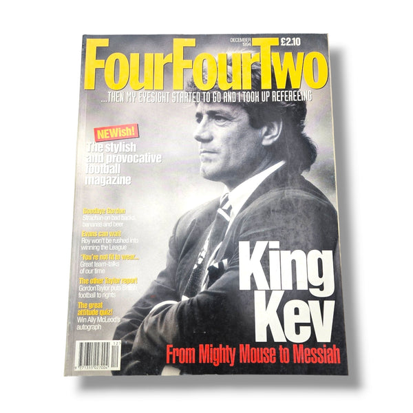 FOUR FOUR TWO MAGAZINE #4 December 1994 - Kevin Keegan