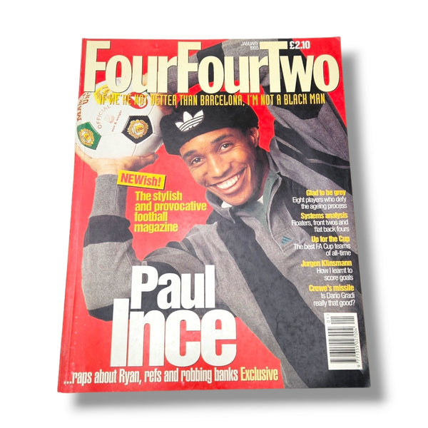 FOUR FOUR TWO MAGAZINE #5 January 1995 - Paul Ince