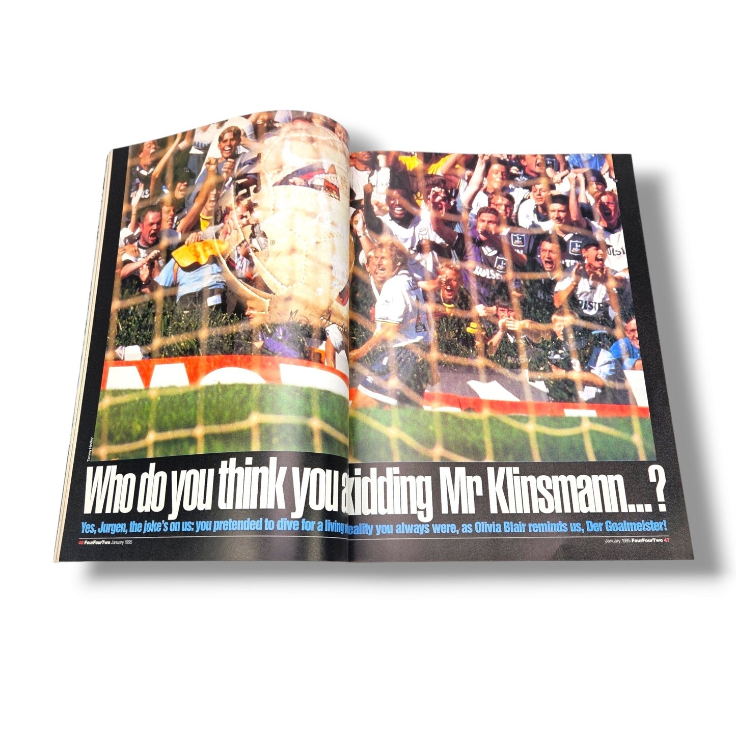 FOUR FOUR TWO MAGAZINE #5 January 1995 - Paul Ince