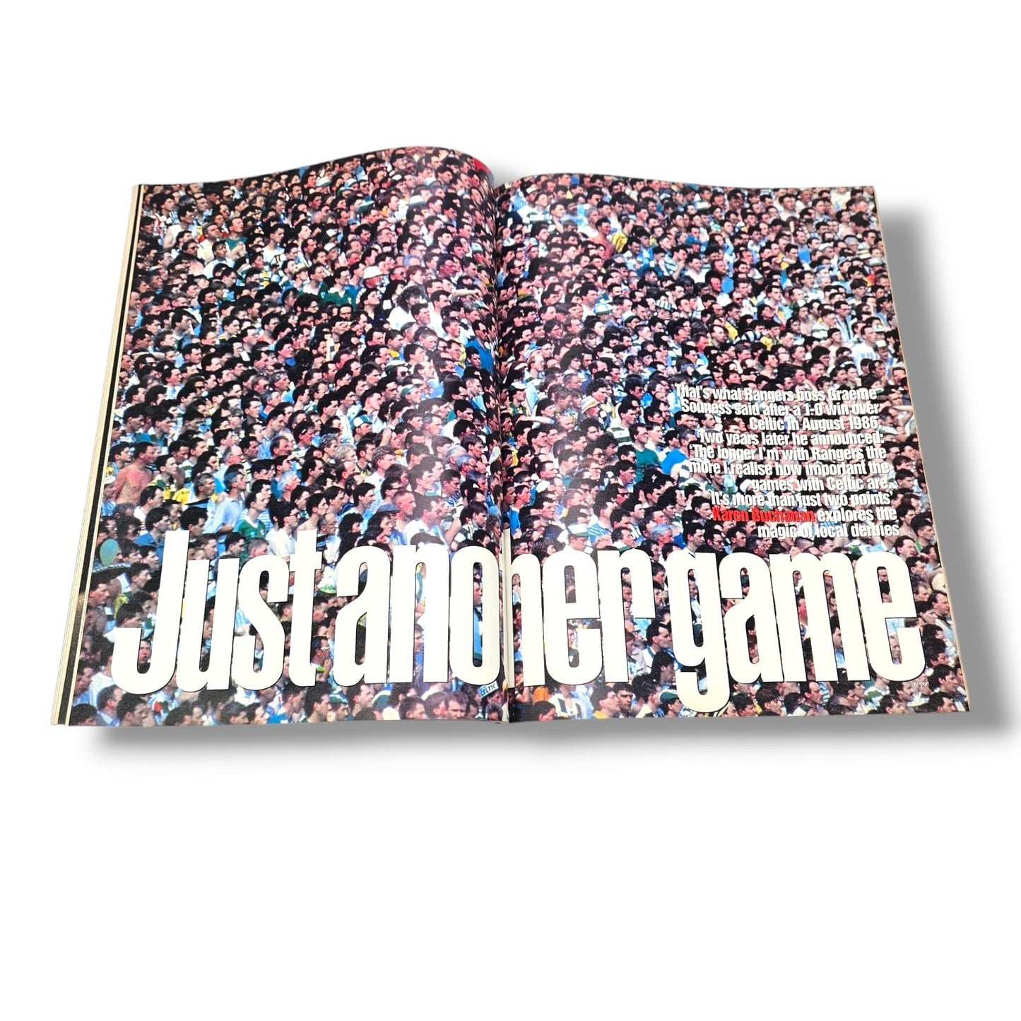 FOUR FOUR TWO MAGAZINE #7 March 1995 - Paul Gascoigne