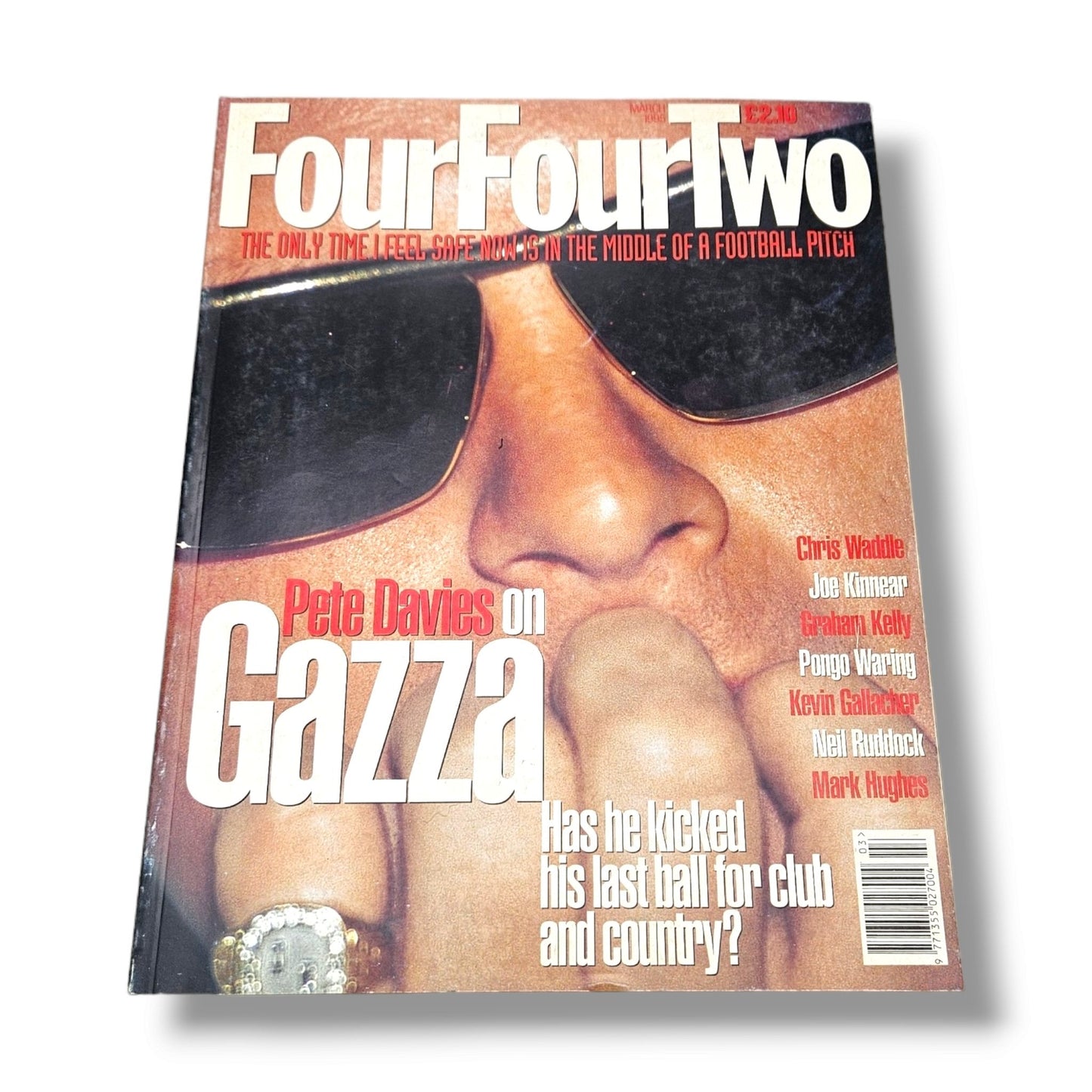FOUR FOUR TWO MAGAZINE #7 March 1995 - Paul Gascoigne