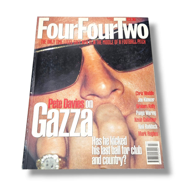 FOUR FOUR TWO MAGAZINE #7 March 1995 - Paul Gascoigne