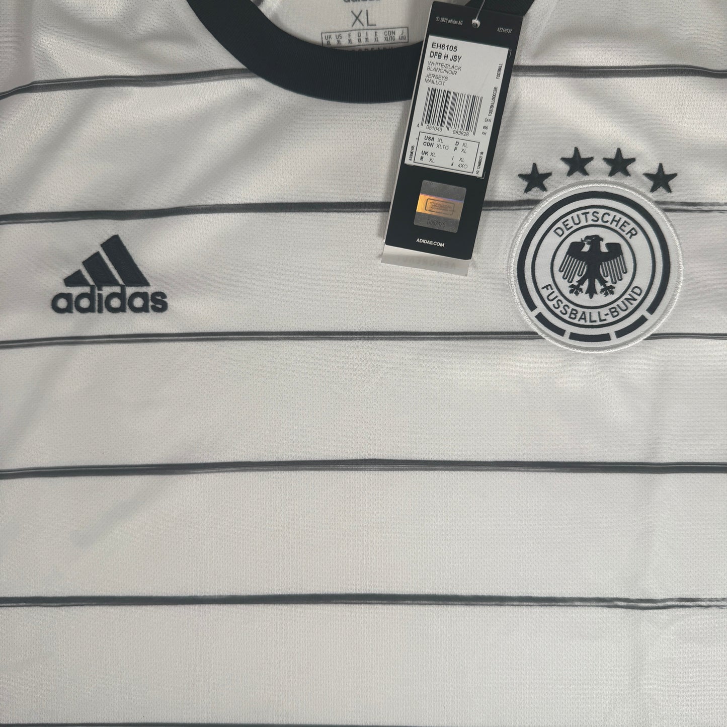 Germany 2020/2021/2022 Home Football Shirt XL BNWT
