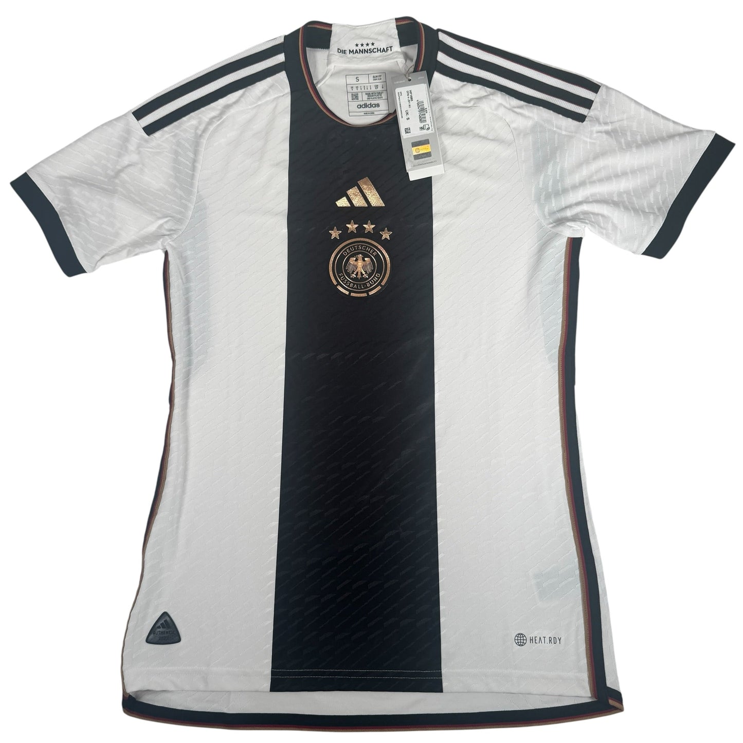 Germany 2022/2023/2024 Home Heat.RDY Football Shirt Small BNWT