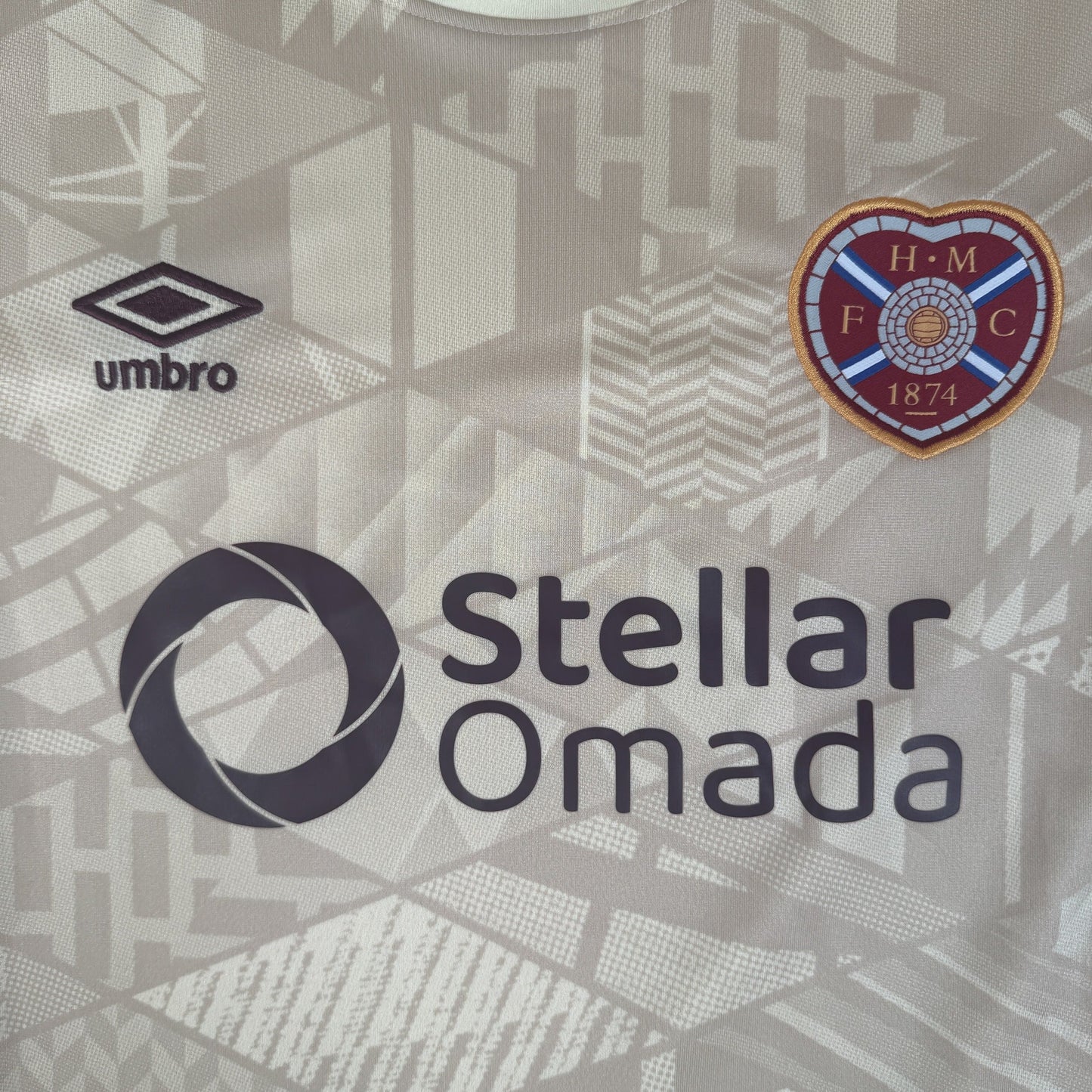 Heart of Midlothian 2024/2025 Away Football Shirt Medium