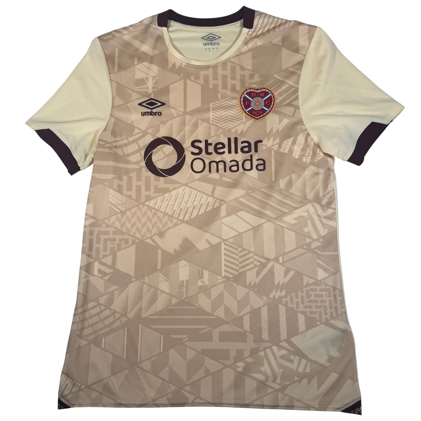 Heart of Midlothian 2024/2025 Away Football Shirt Medium