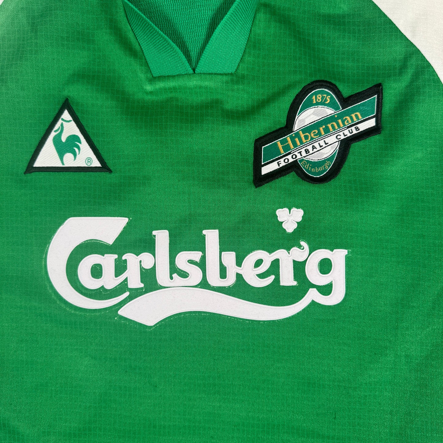 Hibernian 1998/1999/2000 Home Football Shirt Small