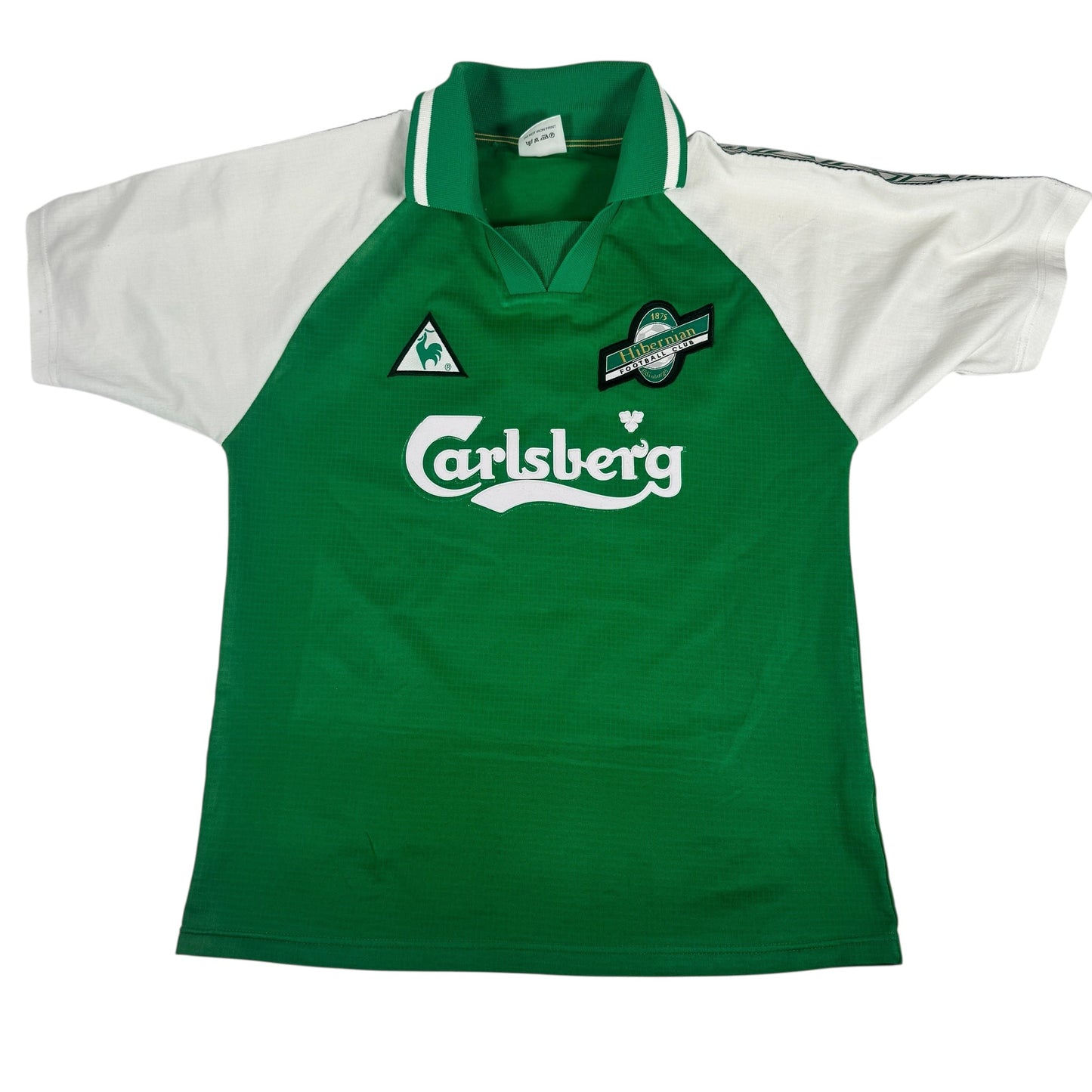 Hibernian 1998/1999/2000 Home Football Shirt Small