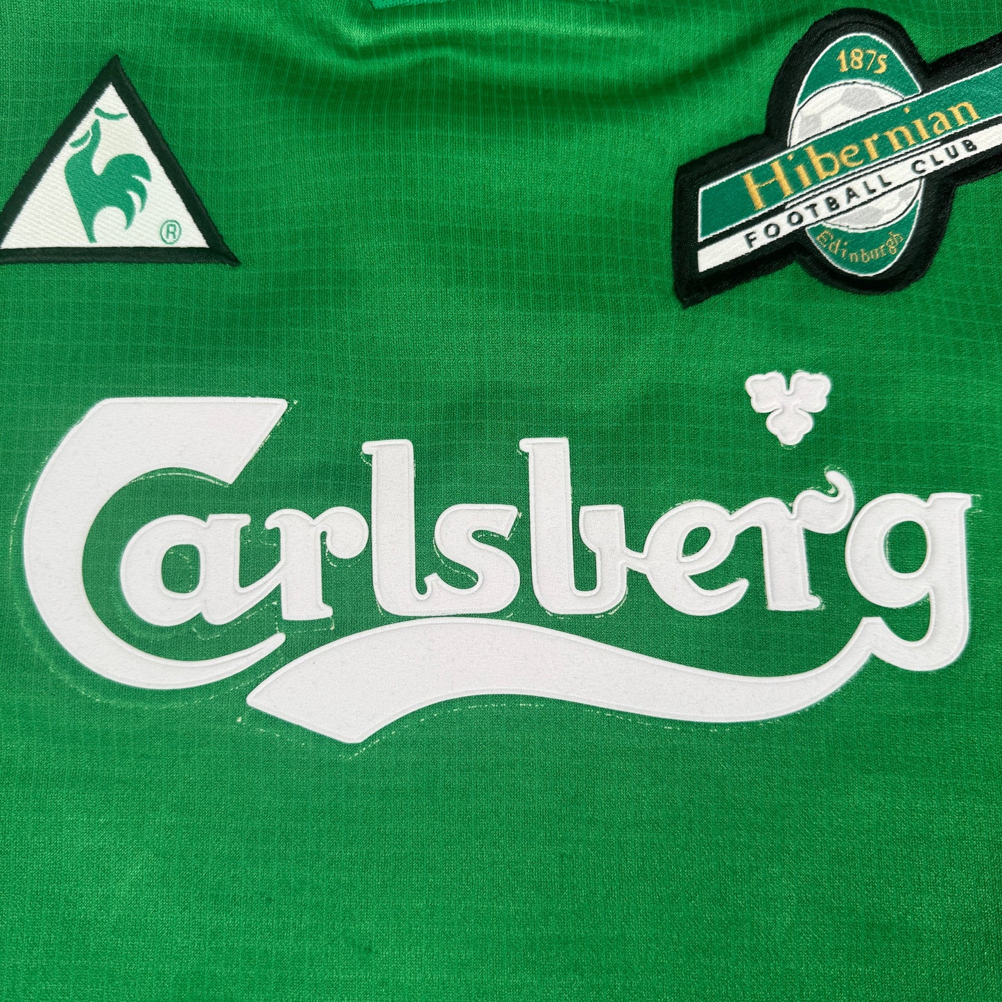 Hibernian 1998/1999/2000 Home Football Shirt Small