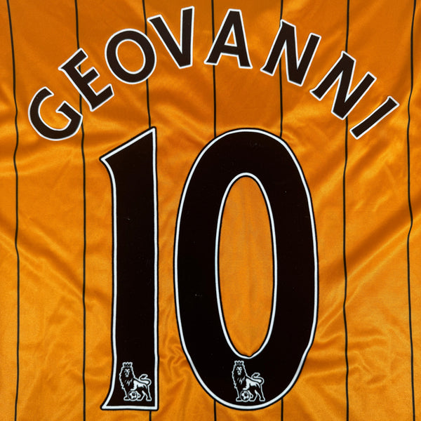 GEOVANNI 10 Hull City 2009/2010 Home Football Shirt XL