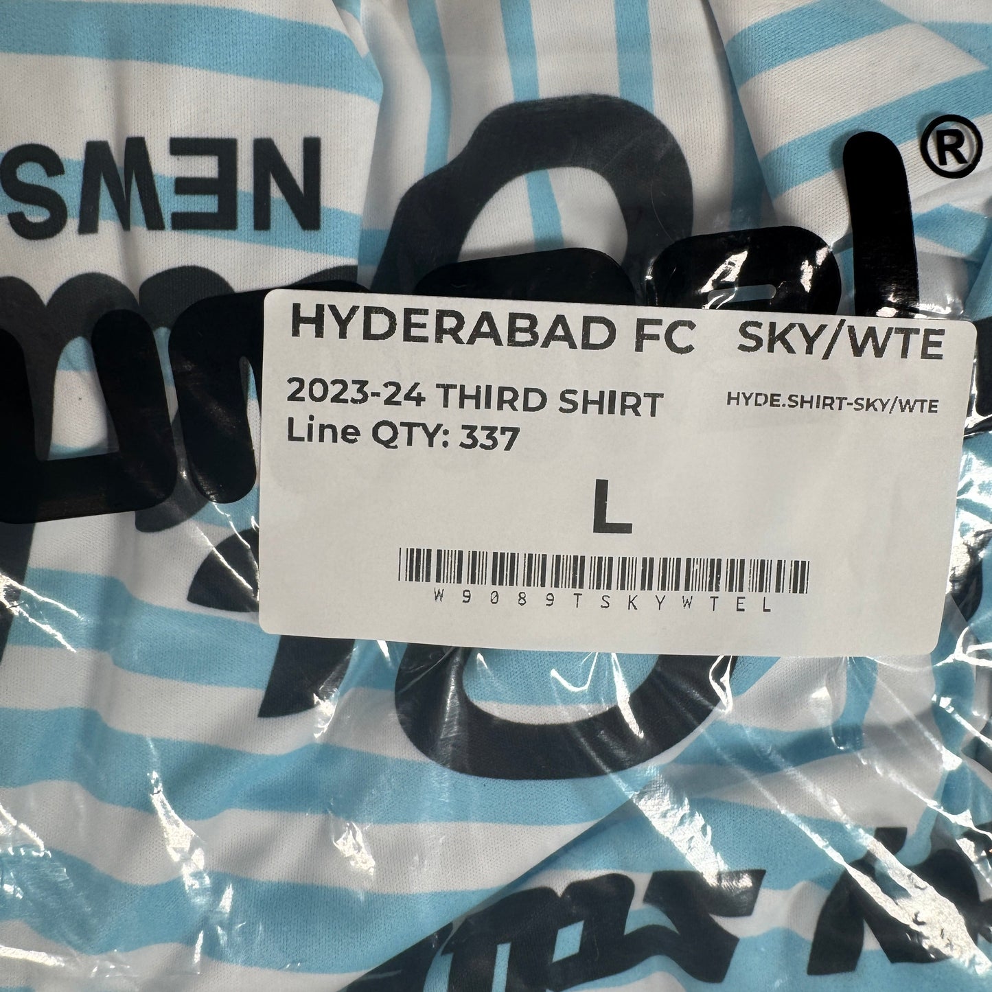 Hyderabad FC 2022/2023 Third Football Shirt Large BNWT BNIB