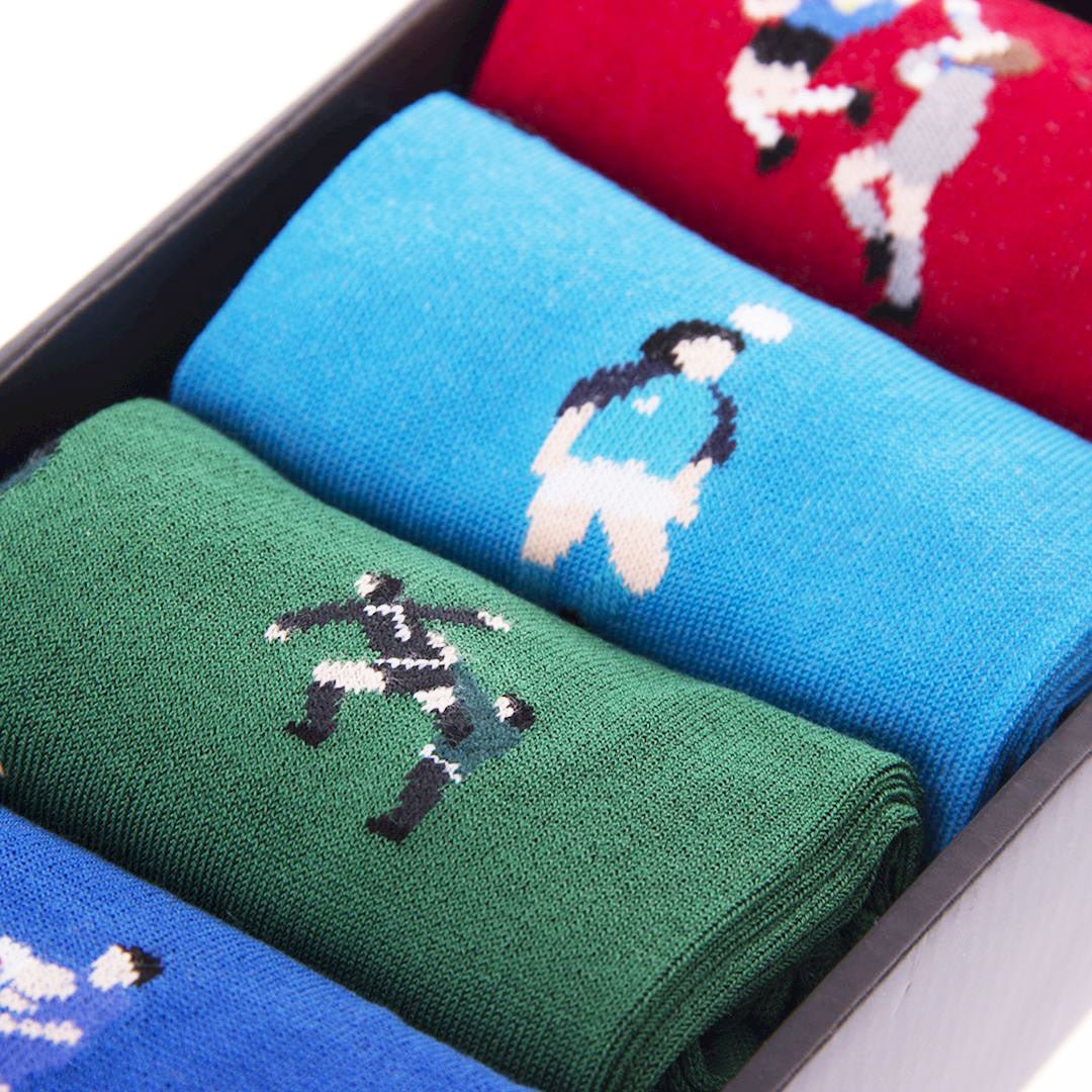 Iconic Football Moments Casual Football Socks Box Set