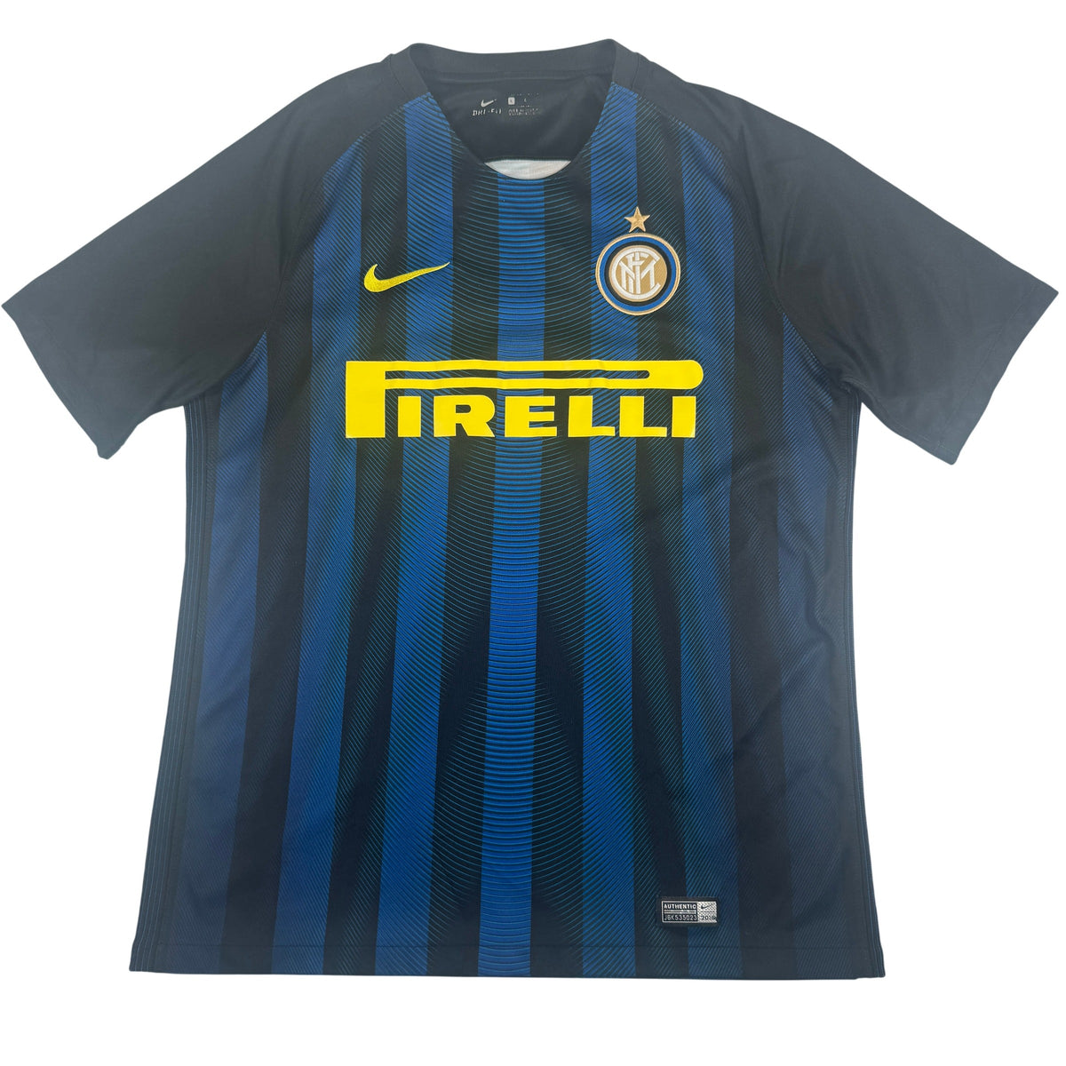 Inter Milan 2016/2017 Home Football Shirt Large