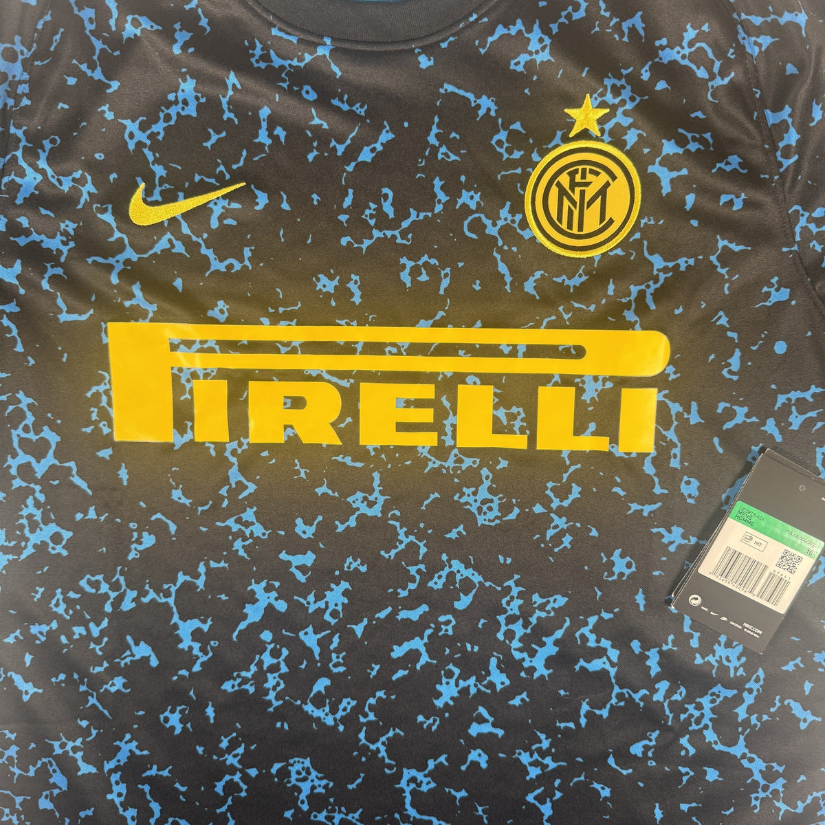 Inter Milan 2020/2021 Pre-Match Training Football Shirt XL BNWT