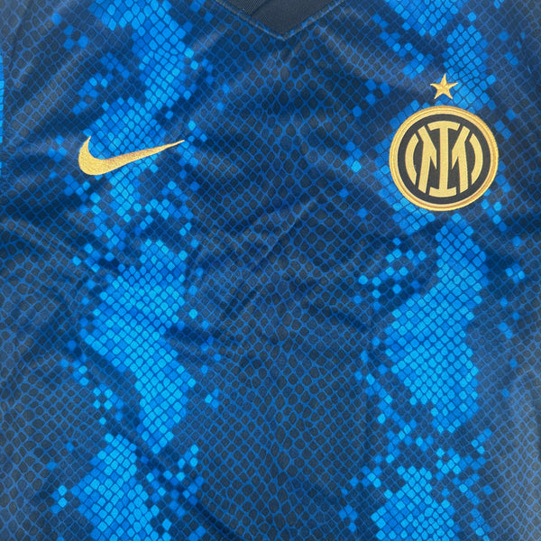 Inter Milan 2021/2022 Home Football Shirt Small
