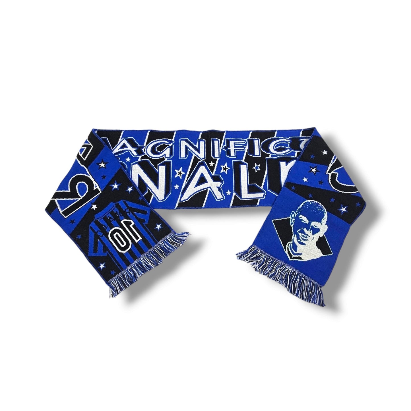 Inter Milan Vintage Football Scarf (Ronaldo R9 Special)
