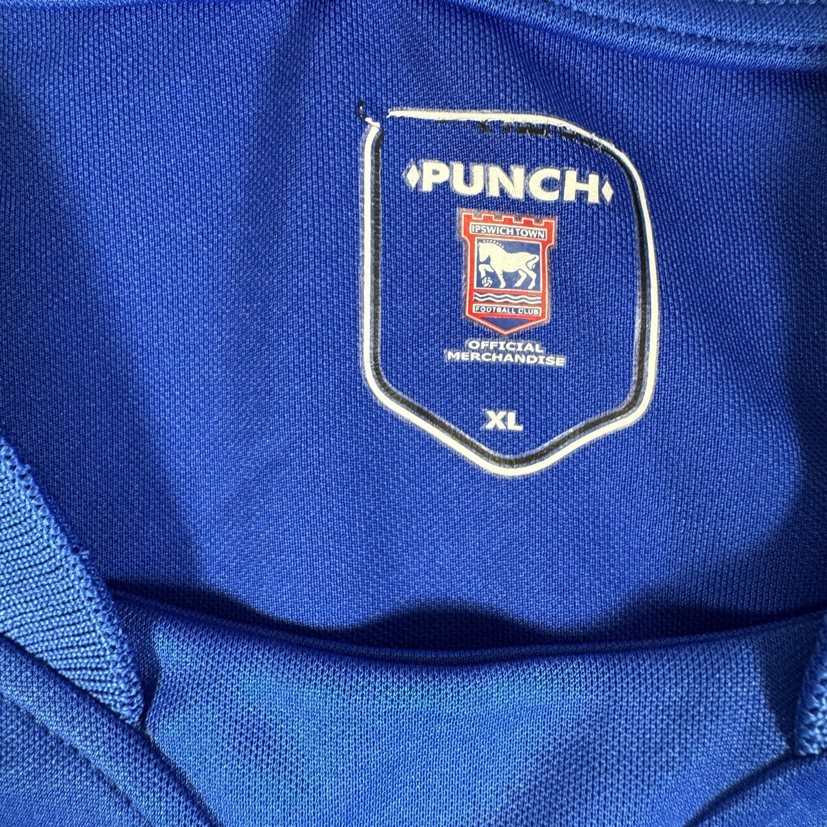 Ipswich Town 2003/2004/2005 Home Long Sleeve Football Shirt XL