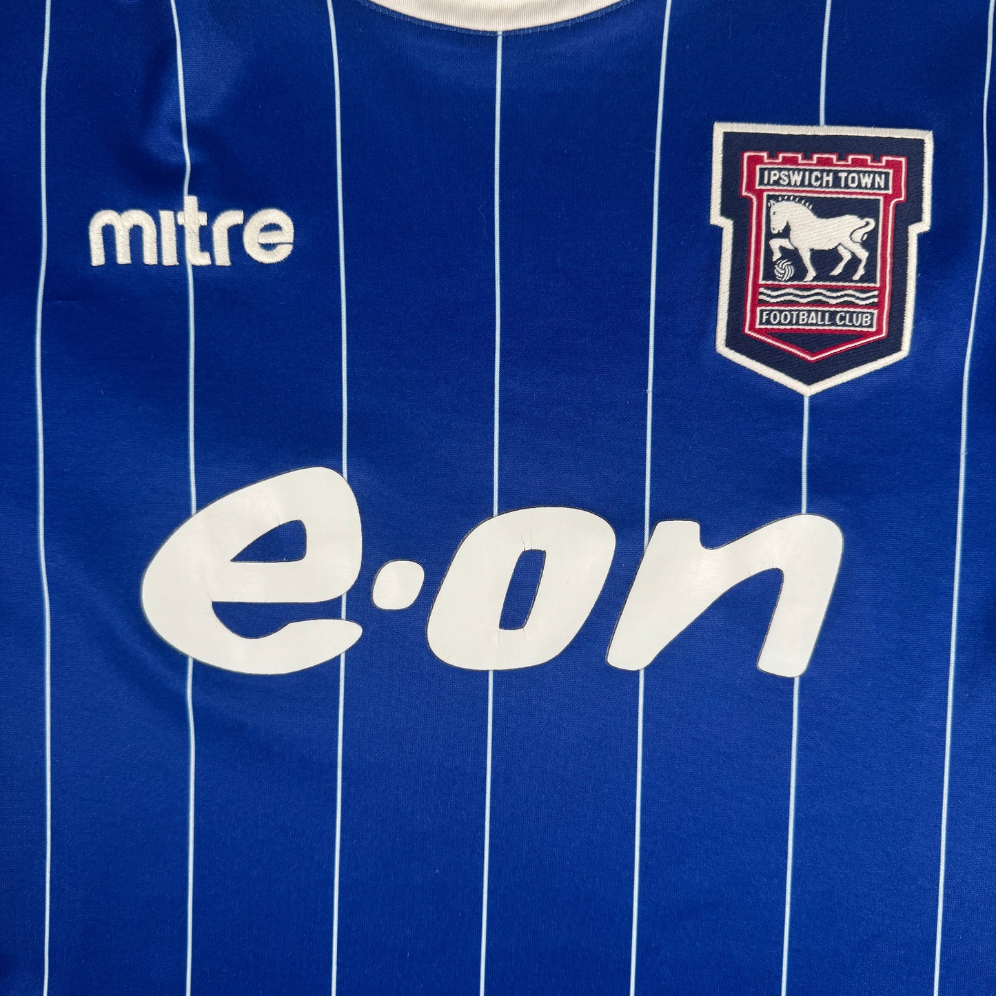 Ipswich Town 2007/2008 Home Football Shirt Medium