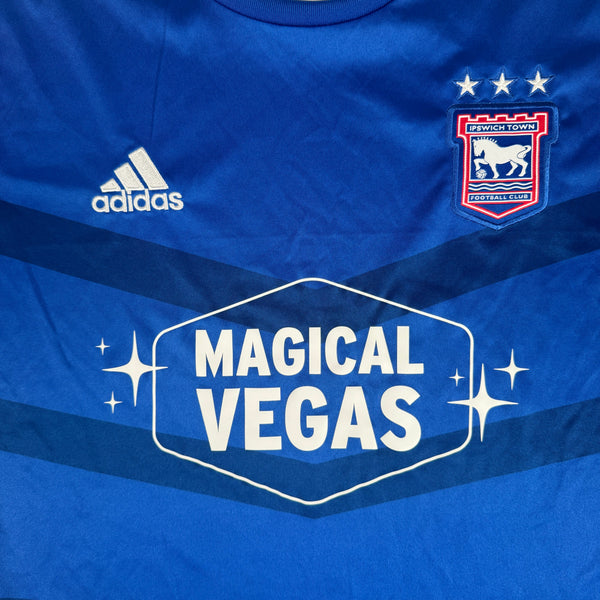 Ipswich Town 2019/2020 Home Football Shirt Large