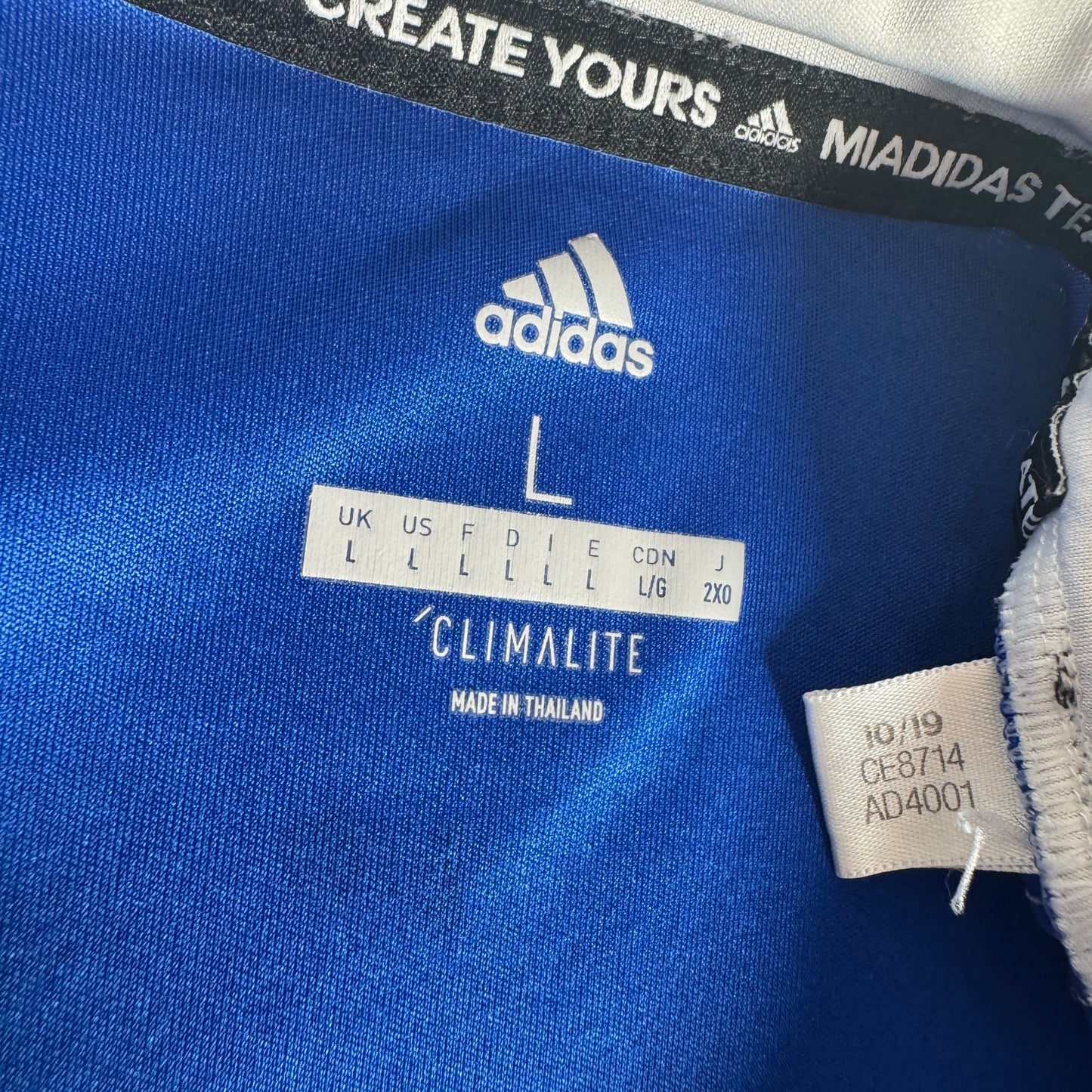 Ipswich Town 2019/2020 Home Football Shirt Large