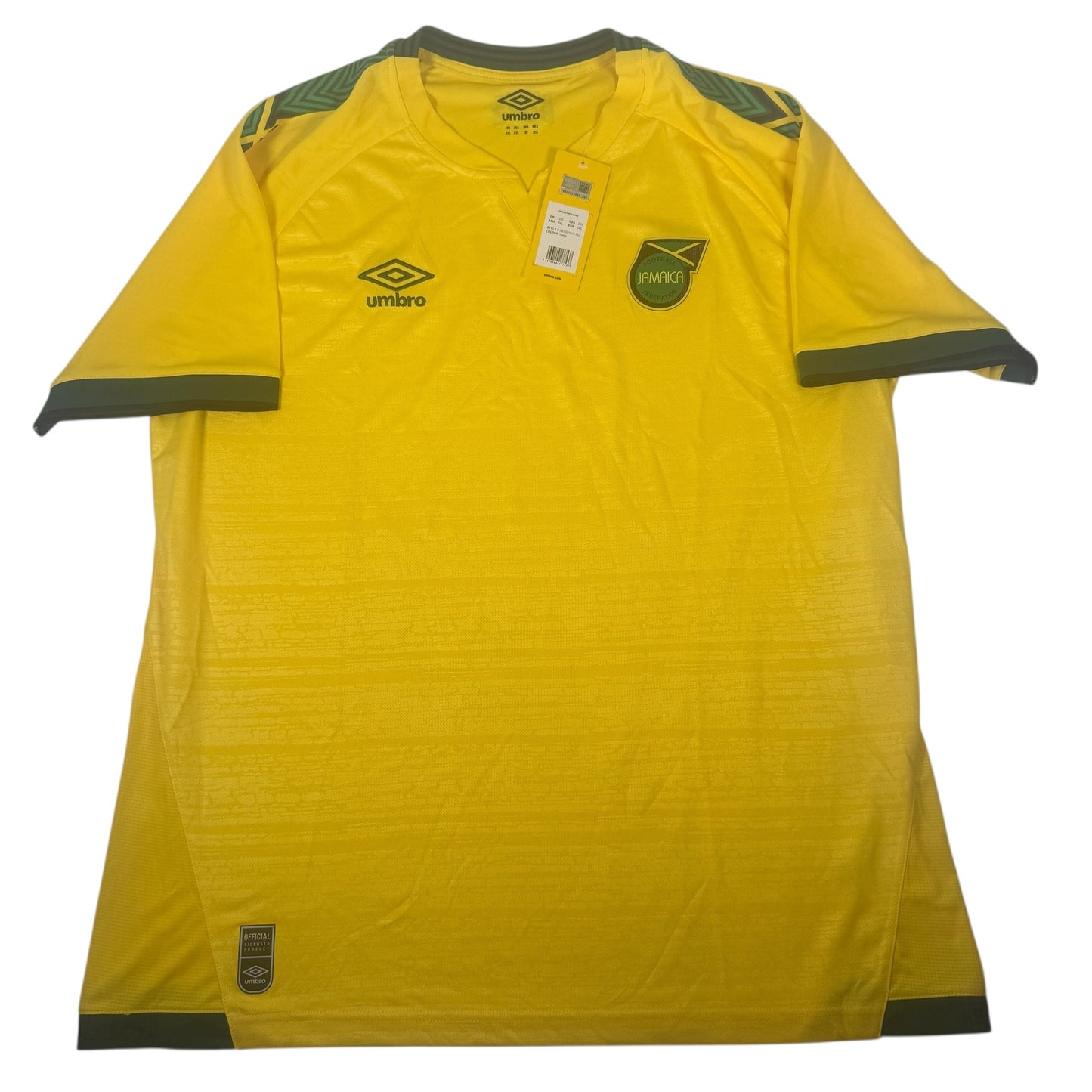 Jamaica 2021/2022/2023 Home Football Shirt 2XL BNWT